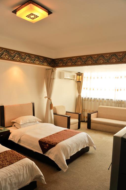 Jiuzhaigou Jinzhulinka Resort Hotel Zimmer foto