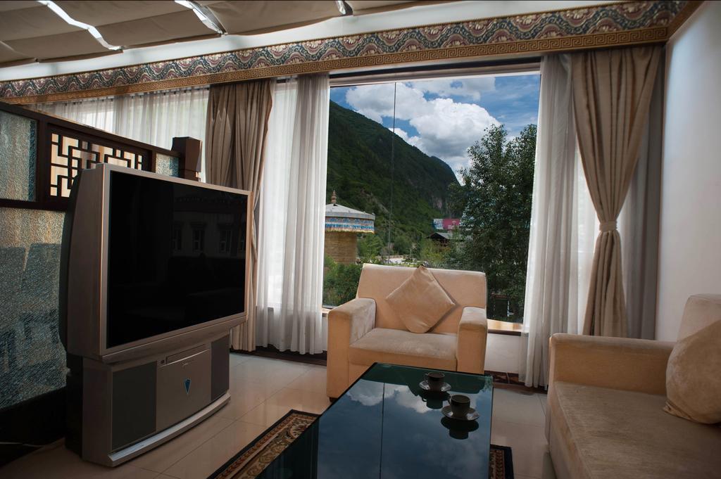 Jiuzhaigou Jinzhulinka Resort Hotel Zimmer foto