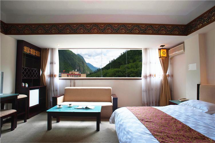Jiuzhaigou Jinzhulinka Resort Hotel Exterior foto