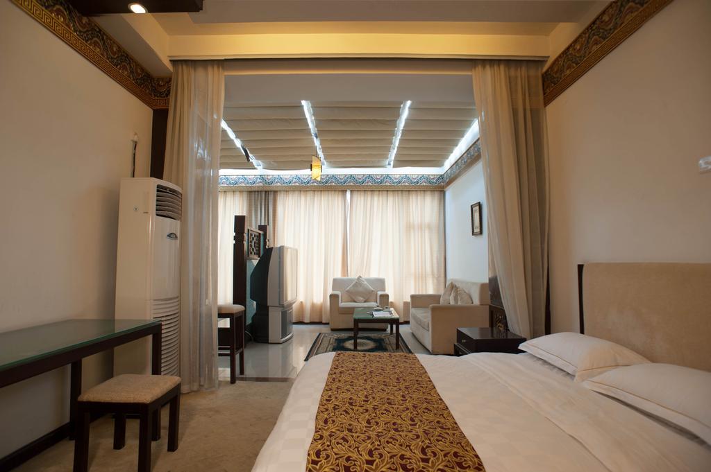 Jiuzhaigou Jinzhulinka Resort Hotel Zimmer foto