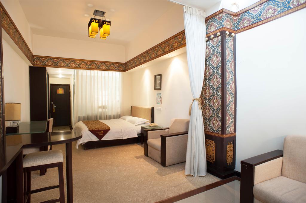 Jiuzhaigou Jinzhulinka Resort Hotel Zimmer foto